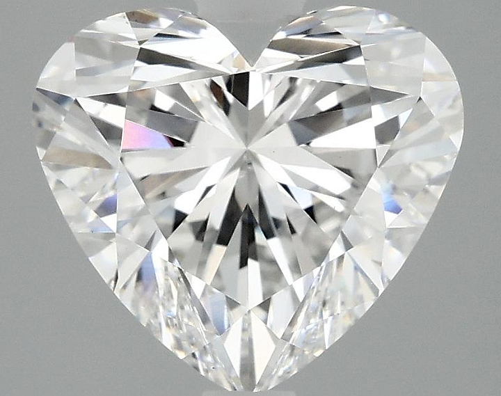 3.07 Carat Heart Shaped Ideal Cut VS1 IGI Certified Lab Grown Diamond