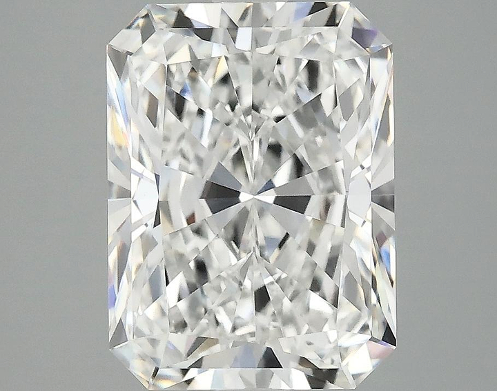 3.72 Carat Radiant Shaped Excellent Cut VVS2 IGI Certified Lab Grown Diamond