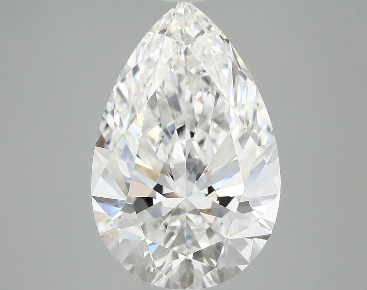 5.03 Carat Pear Shaped Excellent Cut VS1 IGI Certified Lab Grown Diamond