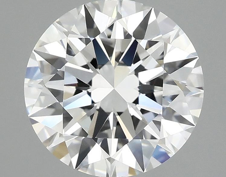 2.55 Carat Round Shaped Ideal Cut VVS2 IGI Certified Lab Grown Diamond