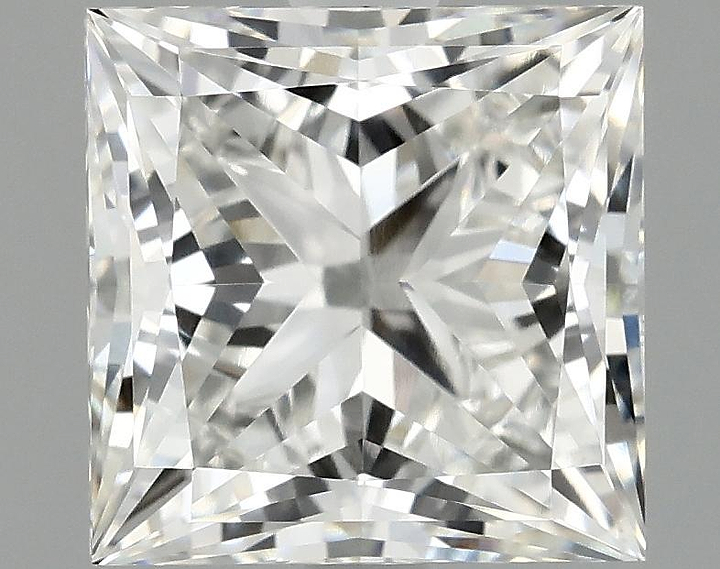 2.01 Carat Princess Shaped Ideal Cut VVS2 IGI Certified Lab Grown Diamond