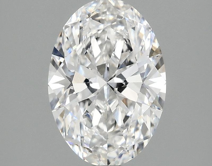 1.58 Carat Oval Shaped Ideal Cut VVS2 IGI Certified Lab Grown Diamond