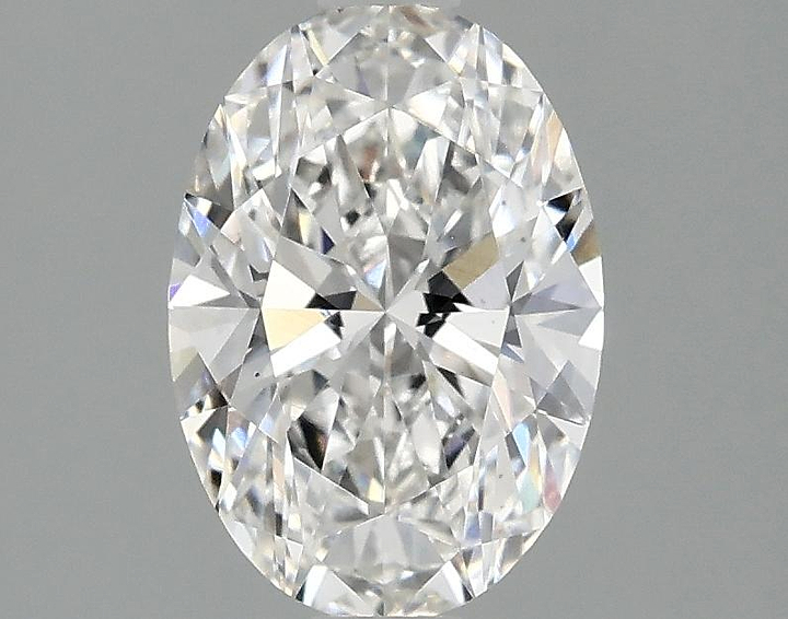 1.5 Carat Oval Shaped Ideal Cut VS2 IGI Certified Lab Grown Diamond