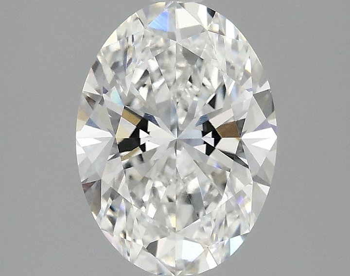2.06 Carat Oval Shaped Ideal Cut VVS2 IGI Certified Lab Grown Diamond