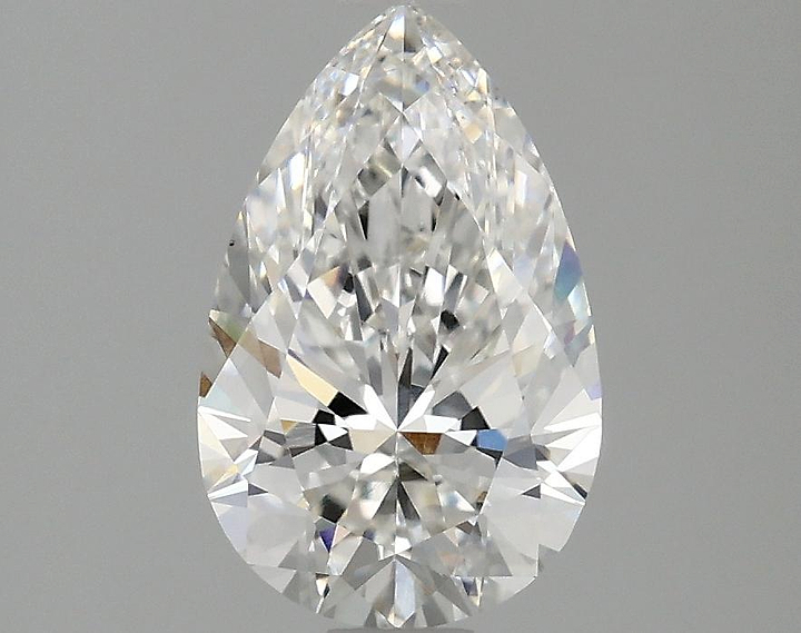 1.59 Carat Pear Shaped Ideal Cut VS1 IGI Certified Lab Grown Diamond
