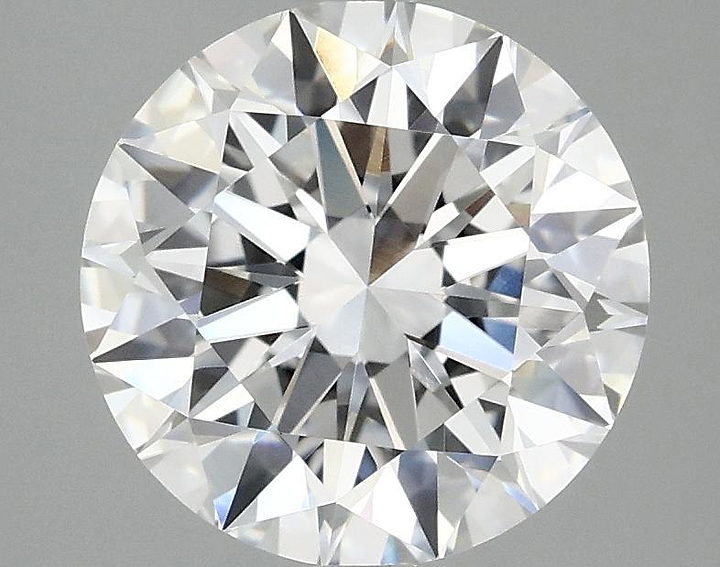 3.05 Carat Round Shaped Ideal Cut VVS2 IGI Certified Lab Grown Diamond