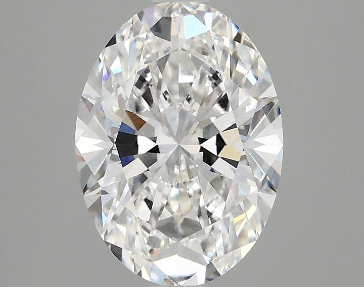 2.02 Carat Oval Shaped Ideal Cut VVS2 IGI Certified Lab Grown Diamond