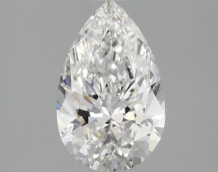 1.53 Carat Pear Shaped Ideal Cut VVS2 IGI Certified Lab Grown Diamond