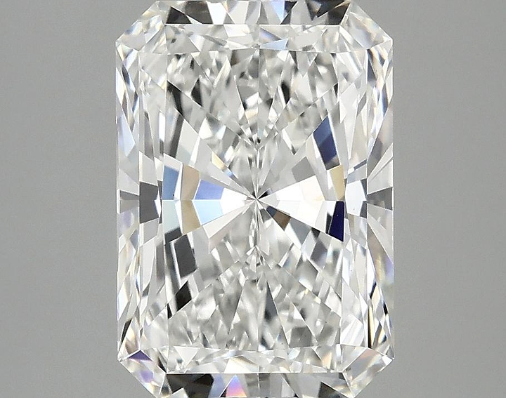 3.08 Carat Radiant Shaped Ideal Cut VS1 IGI Certified Lab Grown Diamond