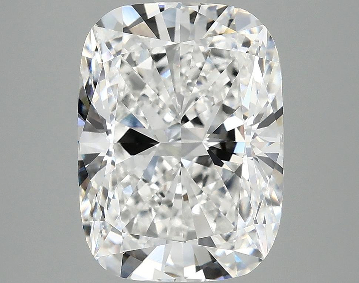 3.98 Carat Cushion Shaped Excellent Cut VVS2 IGI Certified Lab Grown Diamond