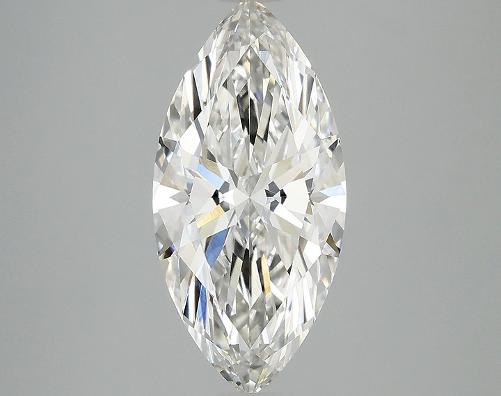 2.98 Carat Marquise Shaped Excellent Cut VVS2 IGI Certified Lab Grown Diamond