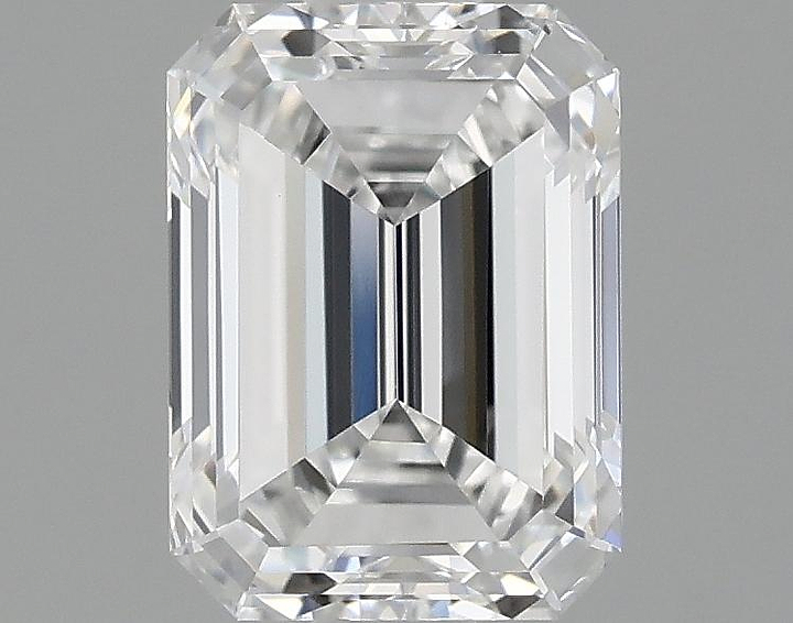 0.98 Carat Emerald Shaped Excellent Cut VVS2 IGI Certified Lab Grown Diamond