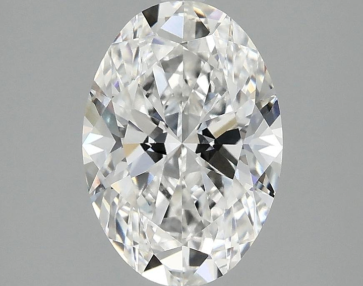 2.07 Carat Oval Shaped Ideal Cut VVS2 IGI Certified Lab Grown Diamond