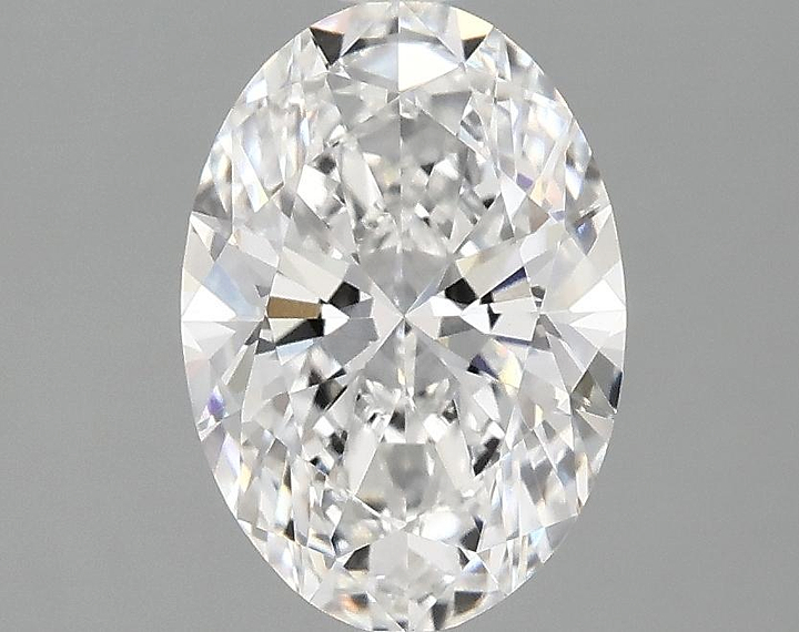 1.58 Carat Oval Shaped Ideal Cut VVS2 IGI Certified Lab Grown Diamond