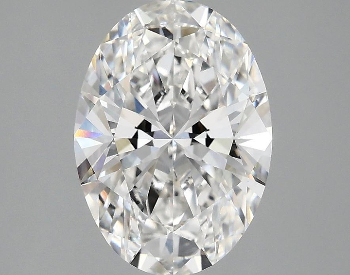 2.1 Carat Oval Shaped Ideal Cut VVS2 IGI Certified Lab Grown Diamond
