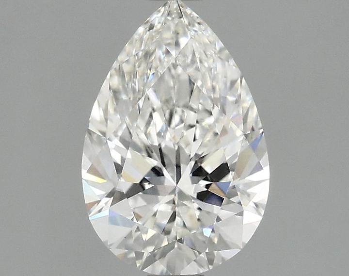 1.55 Carat Pear Shaped Excellent Cut VS1 IGI Certified Lab Grown Diamond