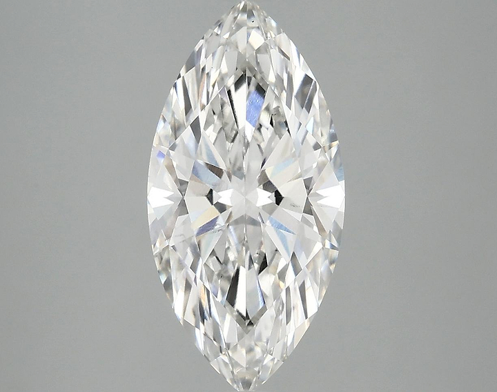 2.52 Carat Marquise Shaped Ideal Cut VS2 IGI Certified Lab Grown Diamond