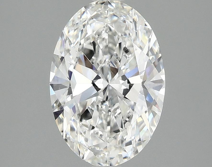 1.98 Carat Oval Shaped Ideal Cut VVS2 IGI Certified Lab Grown Diamond