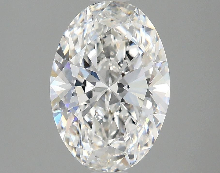 2.1 Carat Oval Shaped Ideal Cut VVS2 IGI Certified Lab Grown Diamond