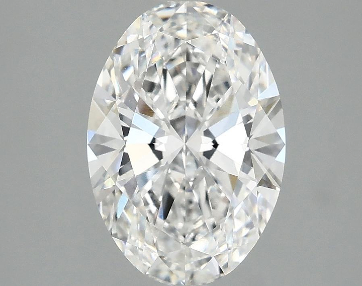 2.03 Carat Oval Shaped Ideal Cut VVS2 IGI Certified Lab Grown Diamond