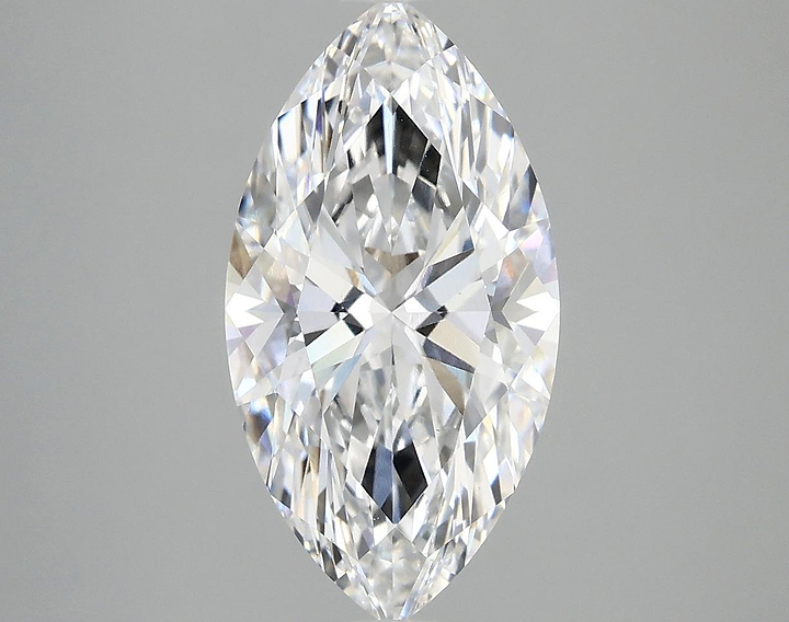 3.05 Carat Marquise Shaped Excellent Cut VS1 IGI Certified Lab Grown Diamond