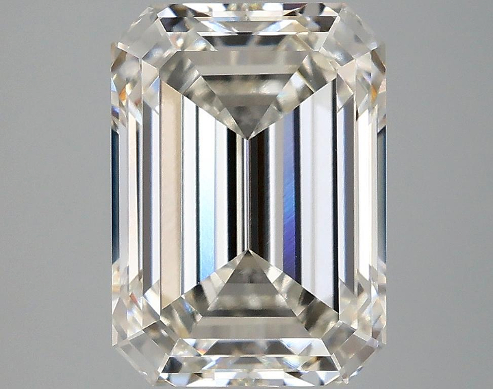 5.04 Carat Emerald Shaped Ideal Cut VVS2 IGI Certified Lab Grown Diamond