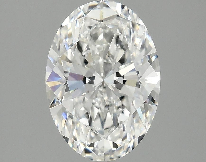 2.01 Carat Oval Shaped Ideal Cut VVS2 IGI Certified Lab Grown Diamond