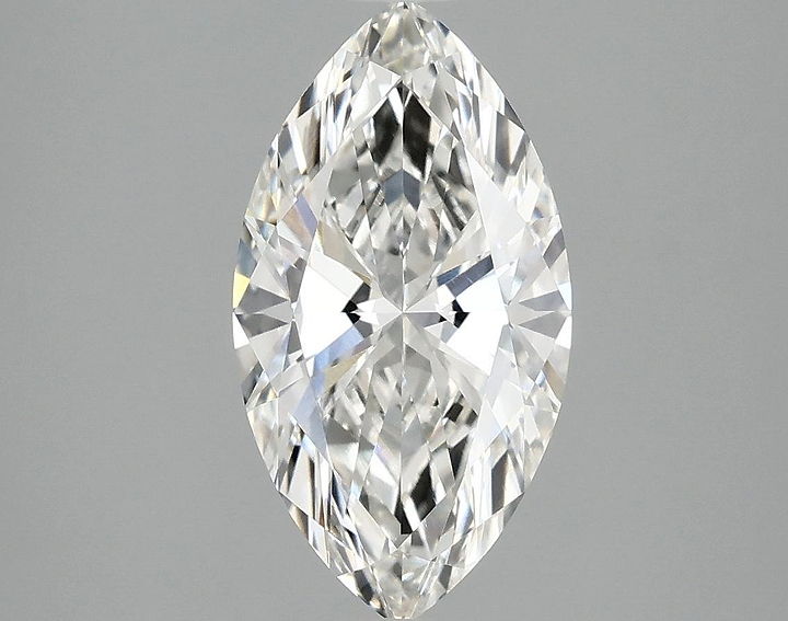 1.97 Carat Marquise Shaped Excellent Cut VVS1 IGI Certified Lab Grown Diamond