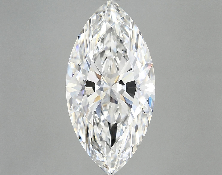 5.1 Carat Marquise Shaped Ideal Cut VVS2 IGI Certified Lab Grown Diamond