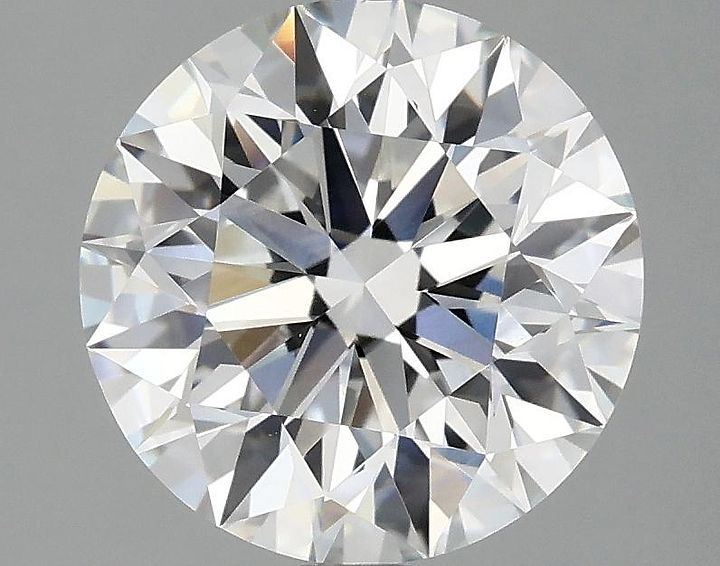 3.02 Carat Round Shaped Excellent Cut VVS2 IGI Certified Lab Grown Diamond