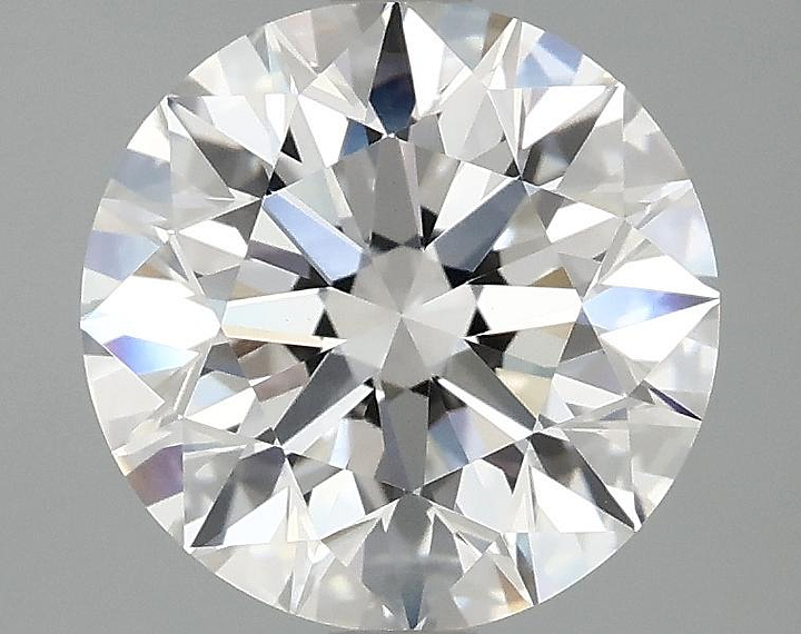 2.86 Carat Round Shaped Excellent Cut VVS2 IGI Certified Lab Grown Diamond