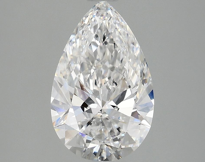 1.97 Carat Pear Shaped Ideal Cut VS1 IGI Certified Lab Grown Diamond