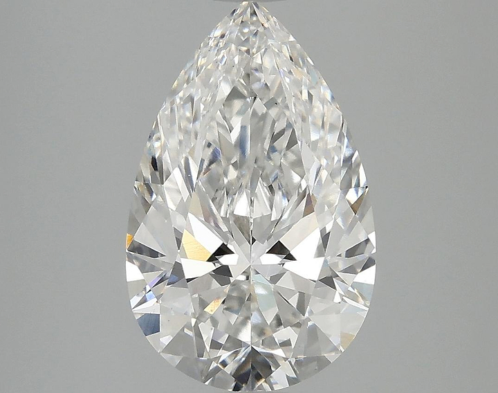 3.03 Carat Pear Shaped Ideal Cut VS1 GSI Certified Lab Grown Diamond