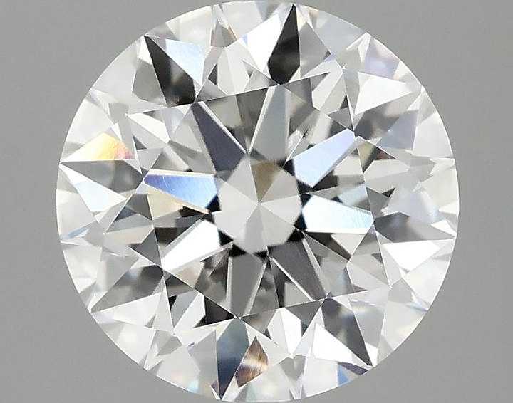 3.09 Carat Round Shaped Excellent Cut VVS2 IGI Certified Lab Grown Diamond