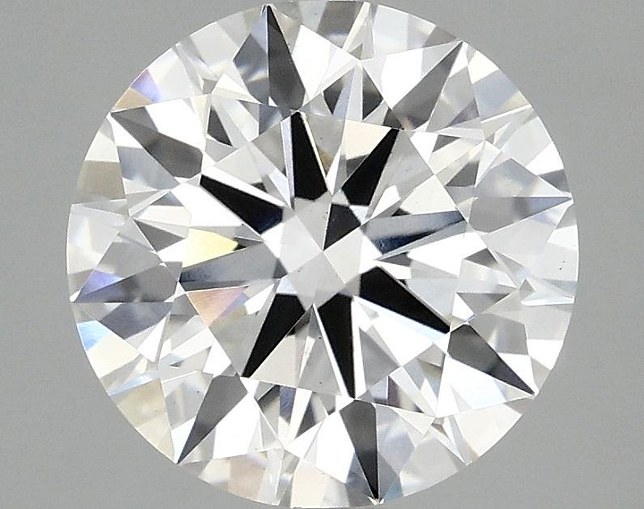 3.08 Carat Round Shaped Ideal Cut VS1 IGI Certified Lab Grown Diamond
