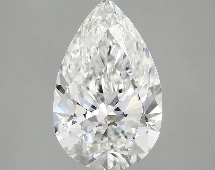 2.55 Carat Pear Shaped Ideal Cut VS1 IGI Certified Lab Grown Diamond