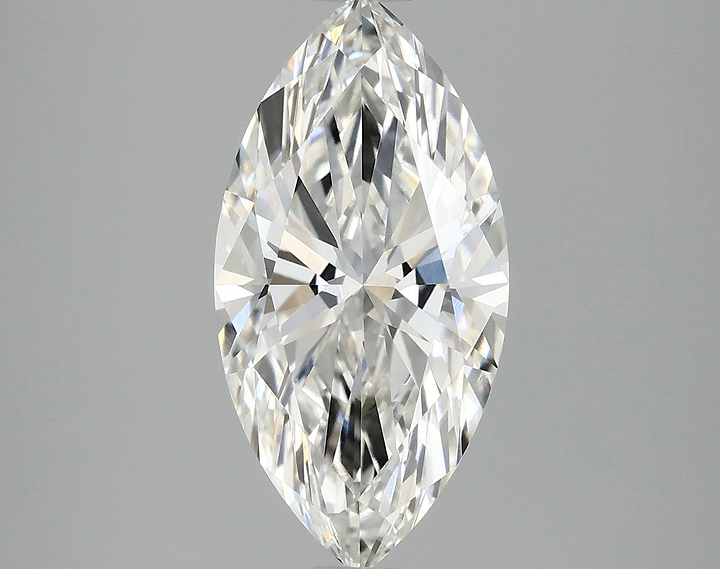 2.59 Carat Marquise Shaped Ideal Cut VVS2 IGI Certified Lab Grown Diamond