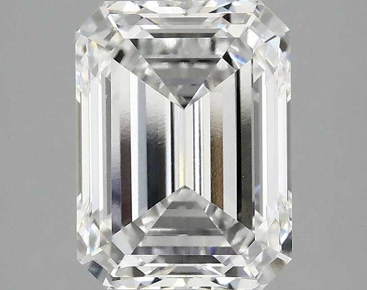 3.03 Carat Emerald Shaped Excellent Cut VS1 IGI Certified Lab Grown Diamond