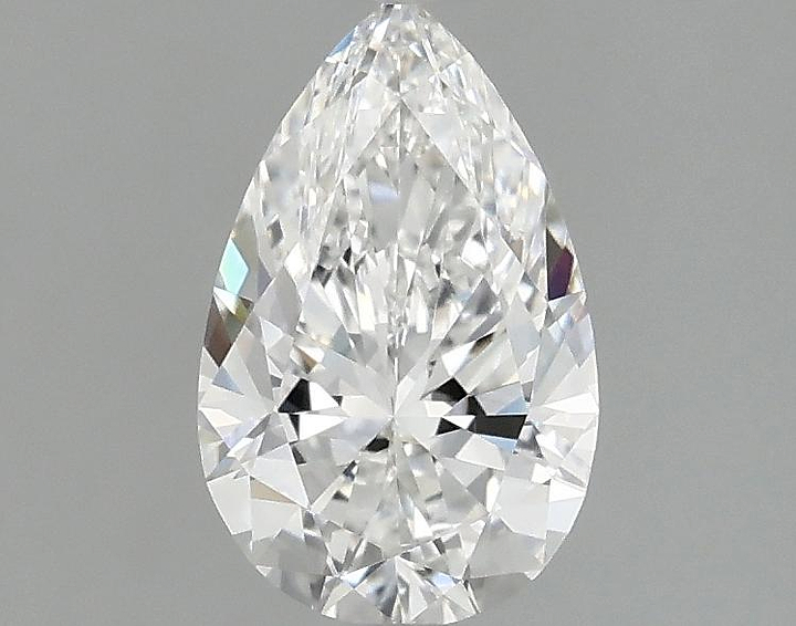 1.06 Carat Pear Shaped Ideal Cut VVS2 IGI Certified Lab Grown Diamond