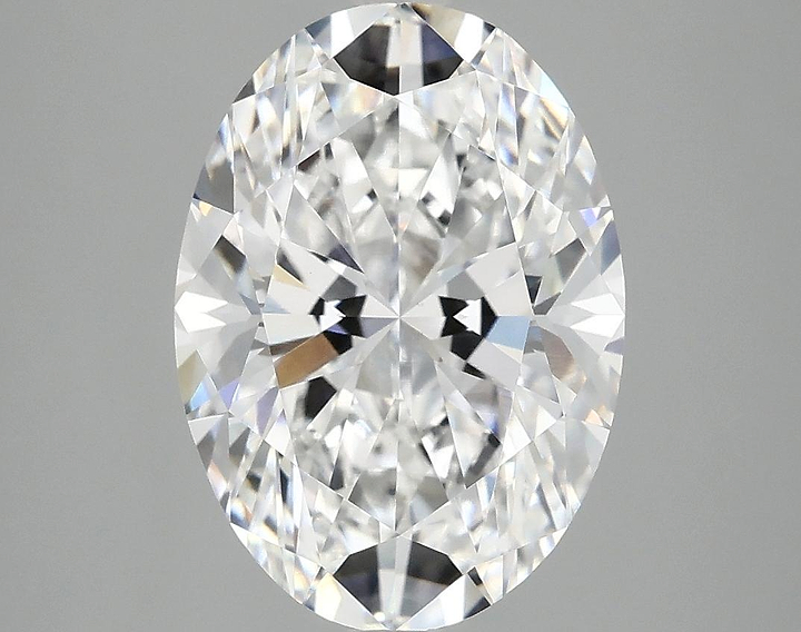 4.07 Carat Oval Shaped Ideal Cut VVS2 IGI Certified Lab Grown Diamond
