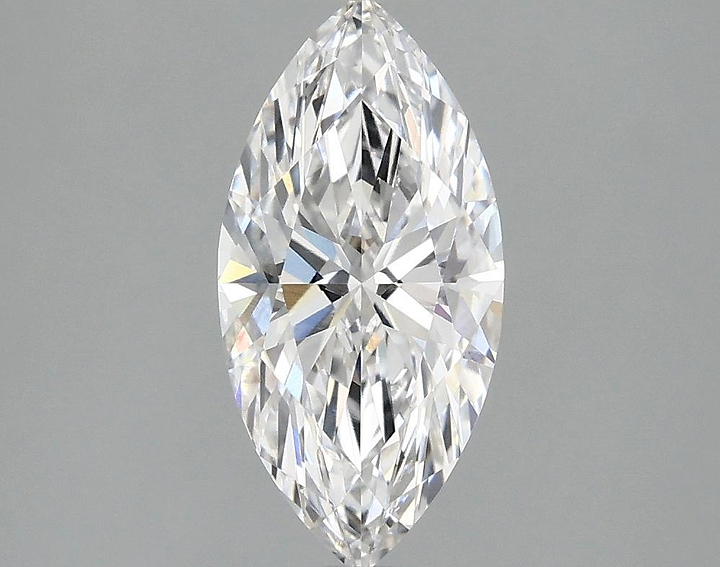 1.53 Carat Marquise Shaped Ideal Cut VVS2 IGI Certified Lab Grown Diamond