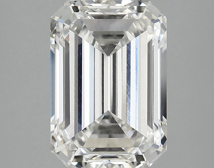 3.02 Carat Emerald Shaped Ideal Cut VS1 IGI Certified Lab Grown Diamond