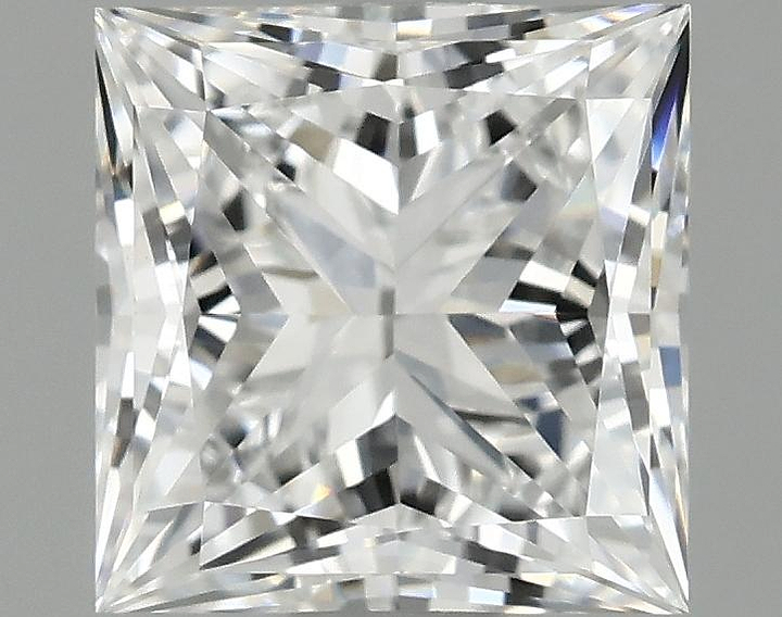 0.99 Carat Princess Shaped Ideal Cut VVS1 IGI Certified Lab Grown Diamond