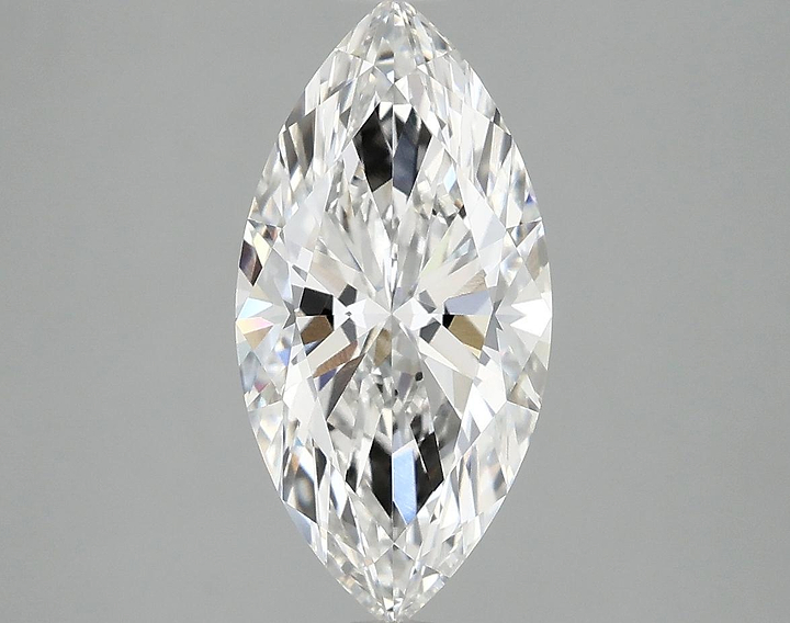 2.36 Carat Marquise Shaped Ideal Cut VVS2 IGI Certified Lab Grown Diamond