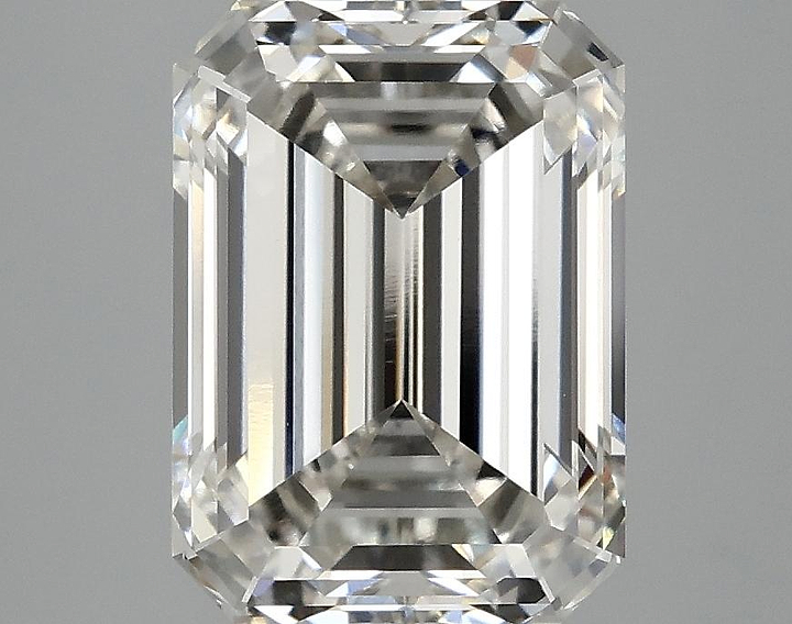 3.5 Carat Emerald Shaped Excellent Cut VVS2 IGI Certified Lab Grown Diamond