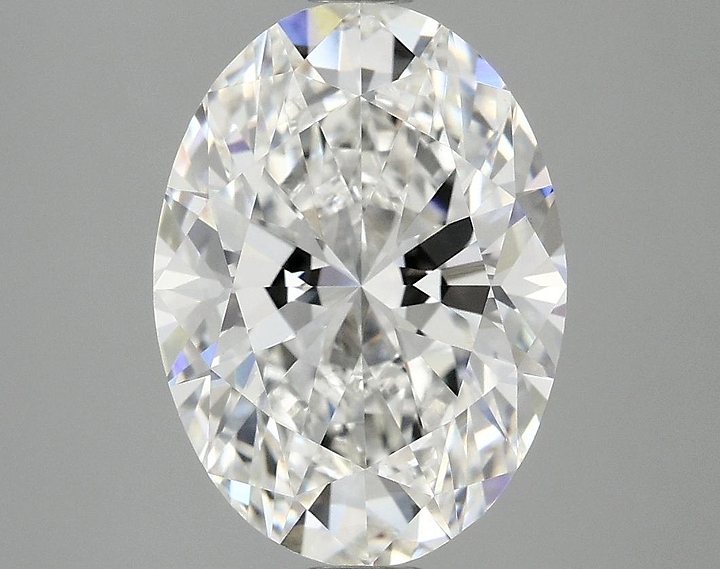 4.03 Carat Oval Shaped Excellent Cut VVS2 IGI Certified Lab Grown Diamond