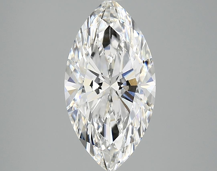 3.0 Carat Marquise Shaped Ideal Cut VVS2 IGI Certified Lab Grown Diamond