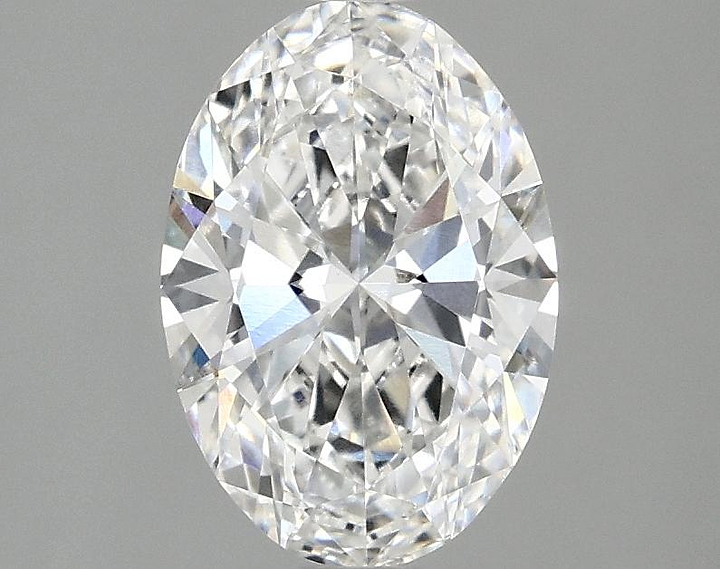 1.47 Carat Oval Shaped Ideal Cut VVS2 IGI Certified Lab Grown Diamond