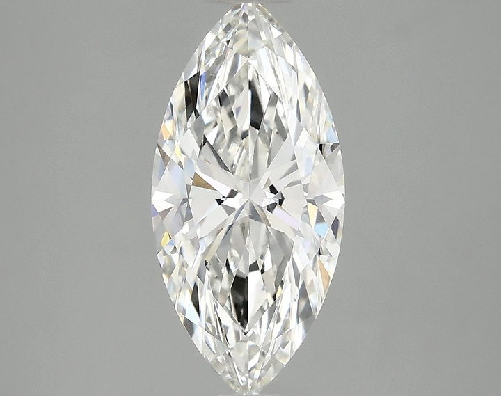 2.09 Carat Marquise Shaped Excellent Cut VVS1 IGI Certified Lab Grown Diamond