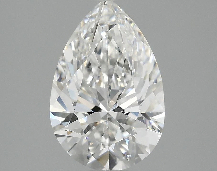 2.07 Carat Pear Shaped Excellent Cut VS1 IGI Certified Lab Grown Diamond
